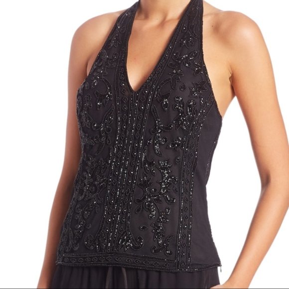 NWT Ralph Lauren Beaded Top - Picture 1 of 6